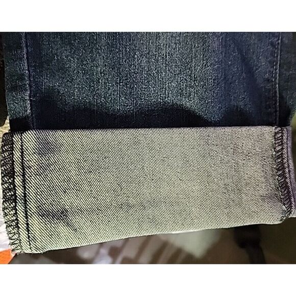 Lee Riders Size 6M Blue Mid Rise‎ Capri Straight Leg Denim Womens - Picture 7 of 16